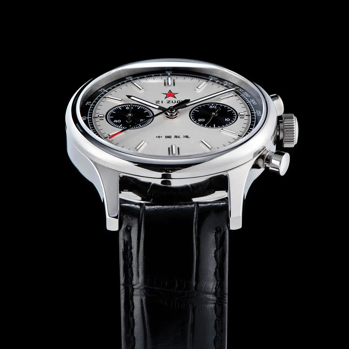 1963 Panda Pilot Chronograph Watch Air Force Sapphire - Inspirational Watches