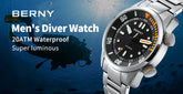 Automatic Dive Super Luminous Sapphire Swim Sport Mechanical Inspirational Watches