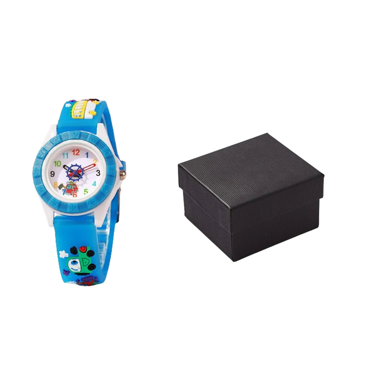 Fun Cartoon Car Kids Watch Inspirational Watches