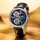 PINDU Design Starry Twelve Constellations Mechanical Watch Sapphire Waterproof Men Mechanical Wristwatches Miyata 8215 Movement Inspirational Watches