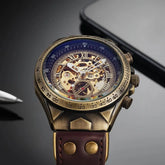 Retro with Genuine Leather Inspirational Watches