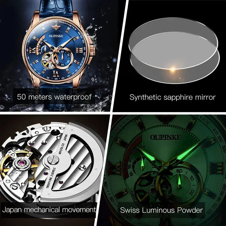 Automatic Original Watch with Japan Movement Inspirational Watches