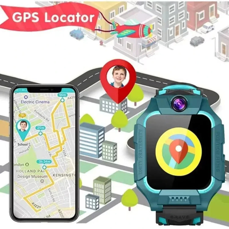 5G Kids Smartwatch Upgraded SOS Sim Card Call GPS Location Inspirational Watches