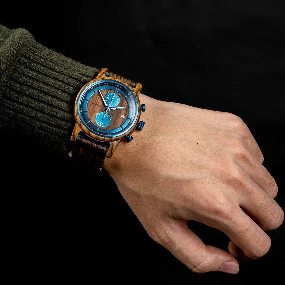 Vintage Wooden Watch for Men – Luxury Original Wristwatch with Premium Design - Inspirational Watches