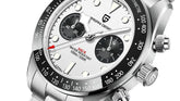 Panda Retro Sport Chronograph Luxury Quartz Watch For Men Sapphire mirror 10Bar Waterproof - Inspirational Watches