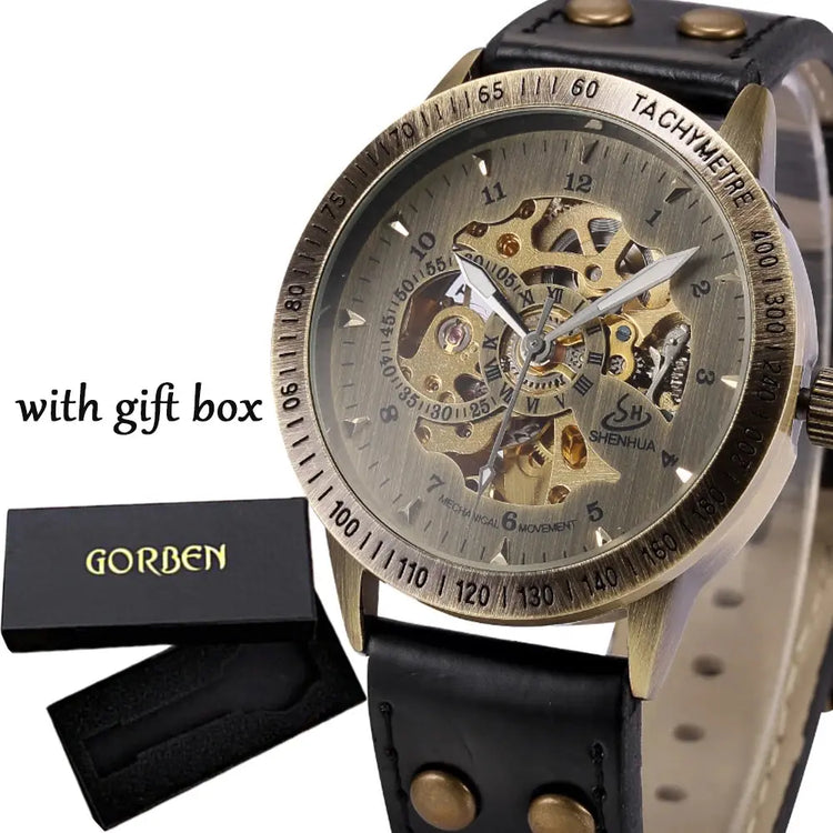 Retro with Genuine Leather Inspirational Watches