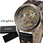 Retro with Genuine Leather Inspirational Watches