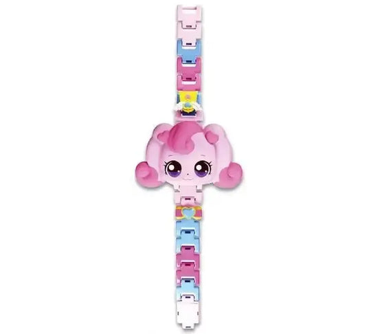 Flip-Open Character Kids Watch