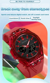 Fashion Electronic Watches Dual Display - Inspirational Watches