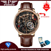 Button Oil Pump Swiss Quartz 762 Movement Sapphire - Inspirational Watches