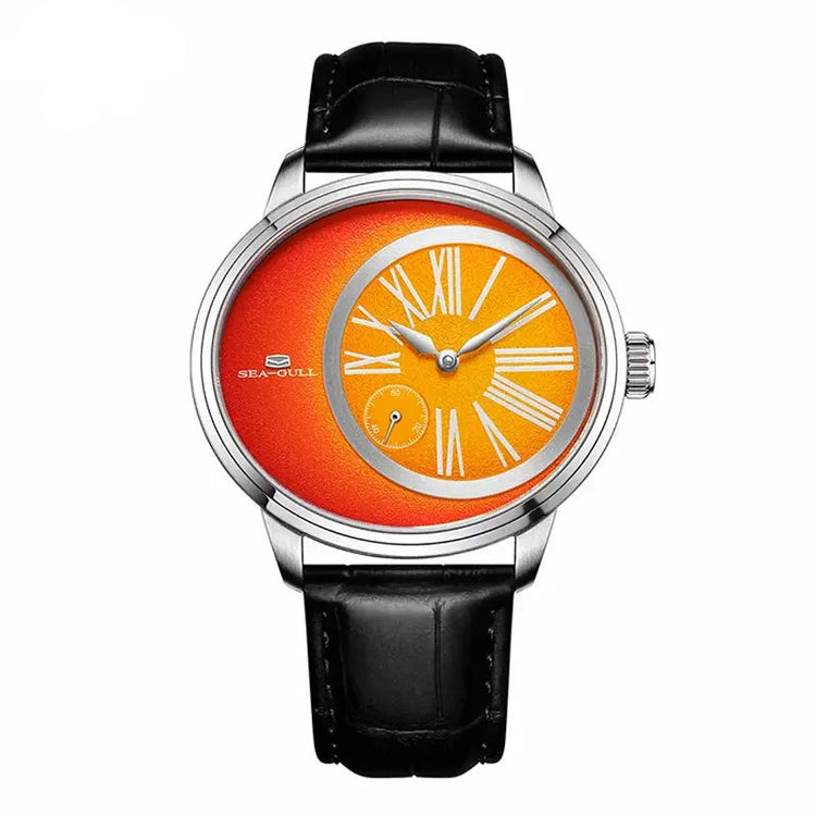 Oval Dial Automatic Mechanical Waterproof Luminous Inspirational Watches