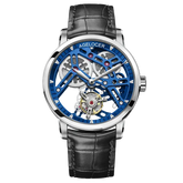 Tourbillon Luxury Skeleton Manual Mechanical Inspirational Watches