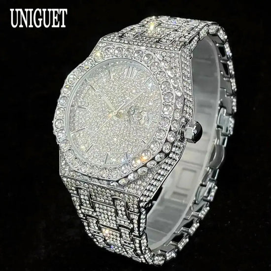 Luxury Iced Out Waterproof Watch - Inspirational Watches