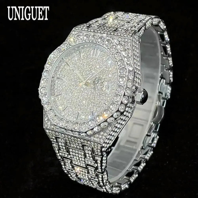 Luxury Iced Out Waterproof Watch - Inspirational Watches