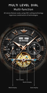 Automatic Skeleton Fashion Watch Inspirational Watches