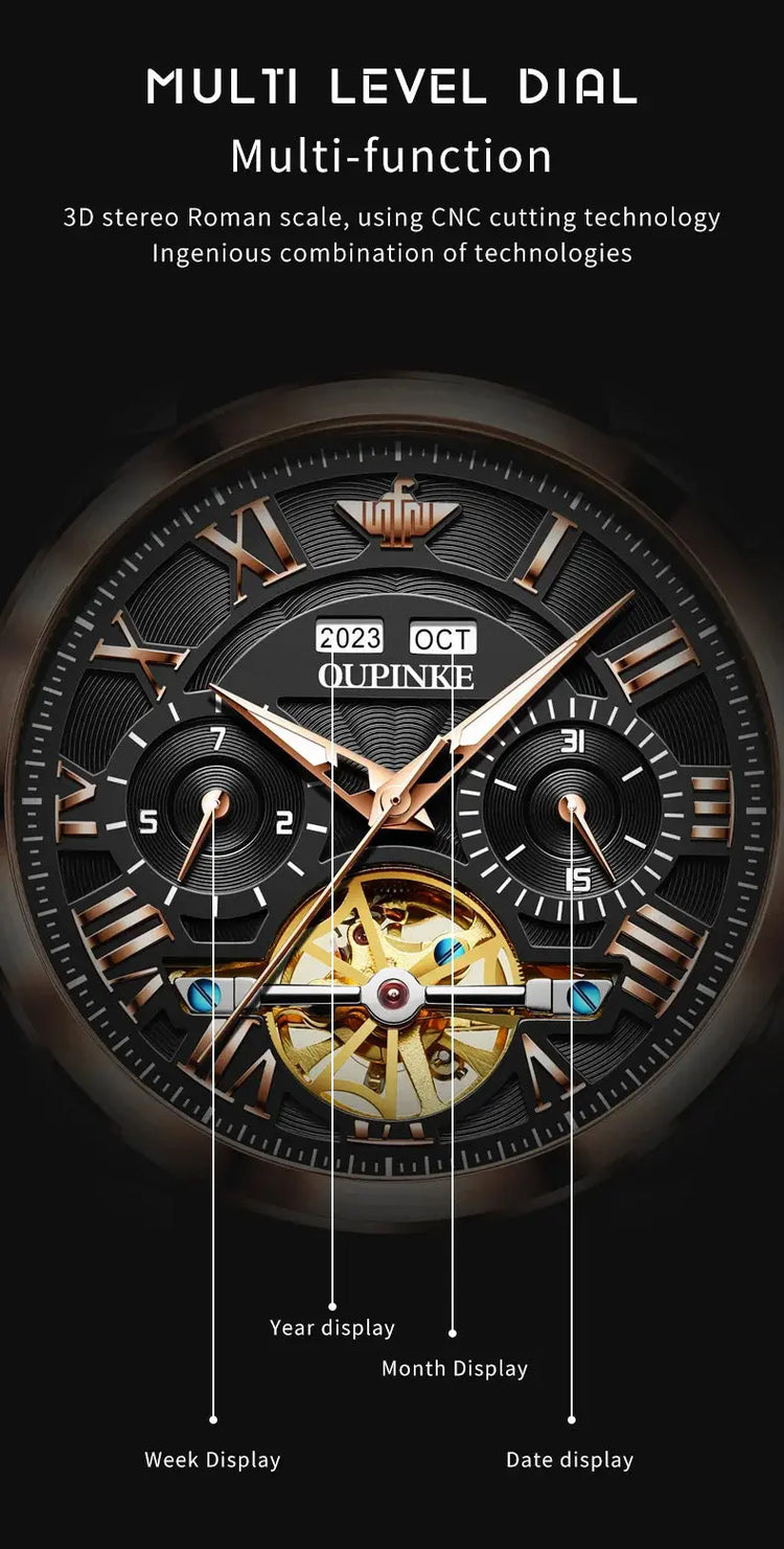 Automatic Skeleton Fashion Watch Inspirational Watches