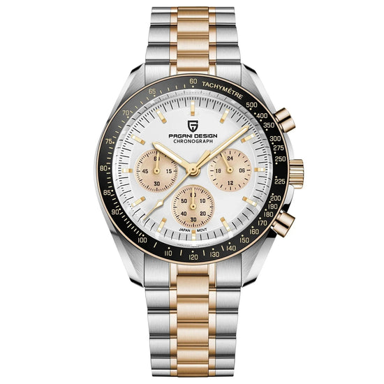 Luxury Business Mens Watches Chronograph AR Sapphire Mirror Waterproof - Inspirational Watches