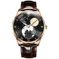 Moon Phase Starry Sky Japan Automatic Mechanical Wristwatch Inspirational Watches