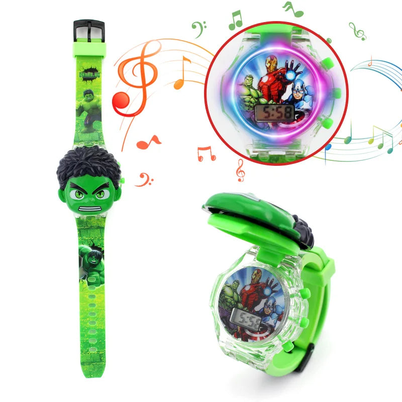 Colorful Super Hero Kids Watch Inspirational Watches