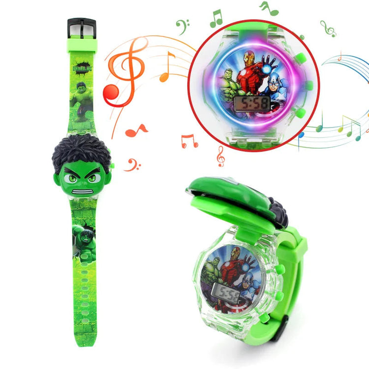 Colorful Super Hero Kids Watch Inspirational Watches