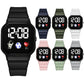 Waterproof LED Digital Kids Sport Watch Silicone Strap Inspirational Watches