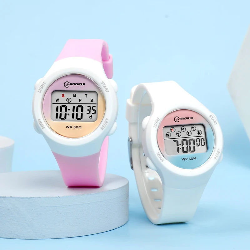 30M Waterproof Digital Kids Sports Watch Inspirational Watches