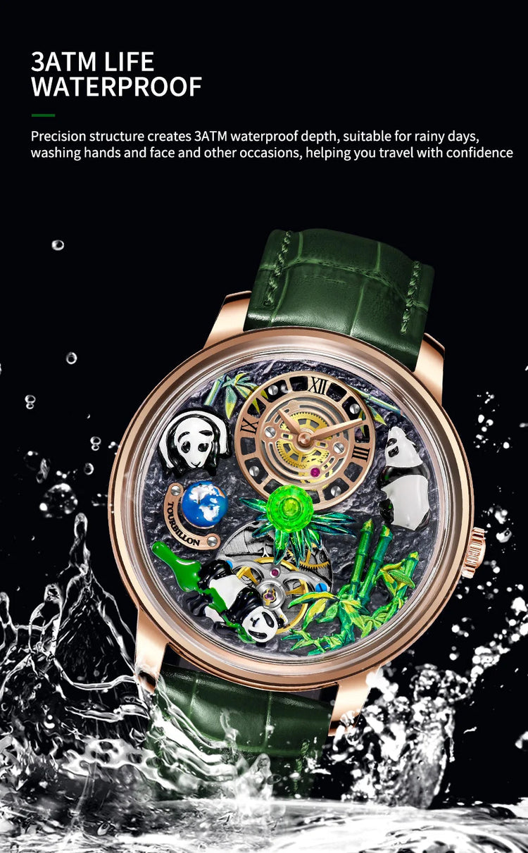 Panda Bamboo Mechanical Men&
