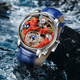 Celestial Three Dimensional Dragon watch Inspirational Watches