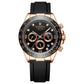 Chronograph Style Multifunction 6-Hand Big Dial Wristwatch for Business & Sports - Inspirational Watches