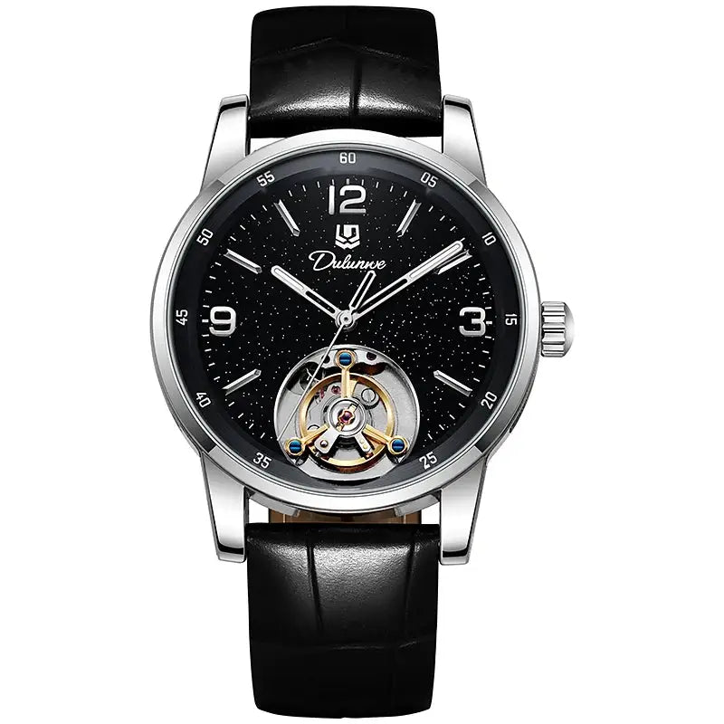NEW Tourbillon Watch Men Fashion Sport Automatic Mechanical Clock Waterproof Wristwatch Top Brand Luxury Business Watch Reloj Inspirational Watches