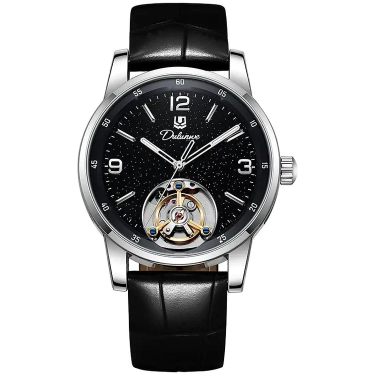 NEW Tourbillon Watch Men Fashion Sport Automatic Mechanical Clock Waterproof Wristwatch Top Brand Luxury Business Watch Reloj Inspirational Watches