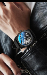 Mens Skeleton Dial Sport Mechanical Watches For Men Luxury Brand Pagani Designs Watch Waterproof Quartz Wristwatch Montre Homme Inspirational Watches