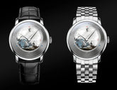 Original Painting Dial automatic Sapphire Crystal Glass Watch - Inspirational Watches