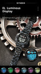 50M Waterproof Luminous LED Digital for Kids Watch Inspirational Watches