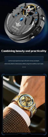 Automatic Skeleton Design Watch Inspirational Watches