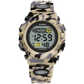 50M Waterproof Luminous LED Digital for Kids Watch Inspirational Watches