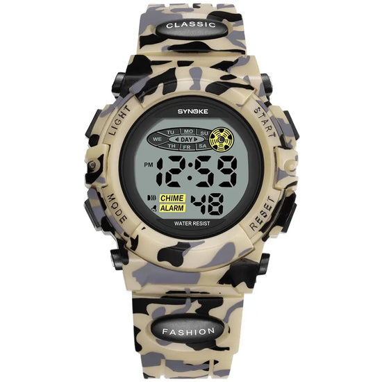 50M Waterproof Luminous LED Digital for Kids Watch Inspirational Watches