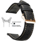 Vintage Quick-Release Genuine Leather Watch Strap