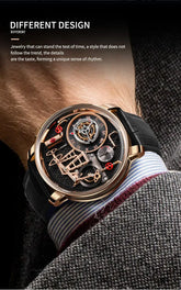 Button Oil Pump Swiss Quartz 762 Movement Sapphire - Inspirational Watches