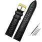 Premium Crocodile-Pattern Leather Watch Strap