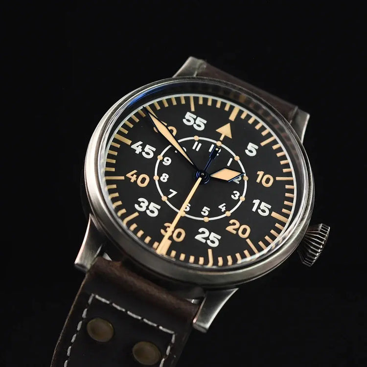 42mm Retro Automatic Men Pilot Watches Sapphire Glass - Inspirational Watches