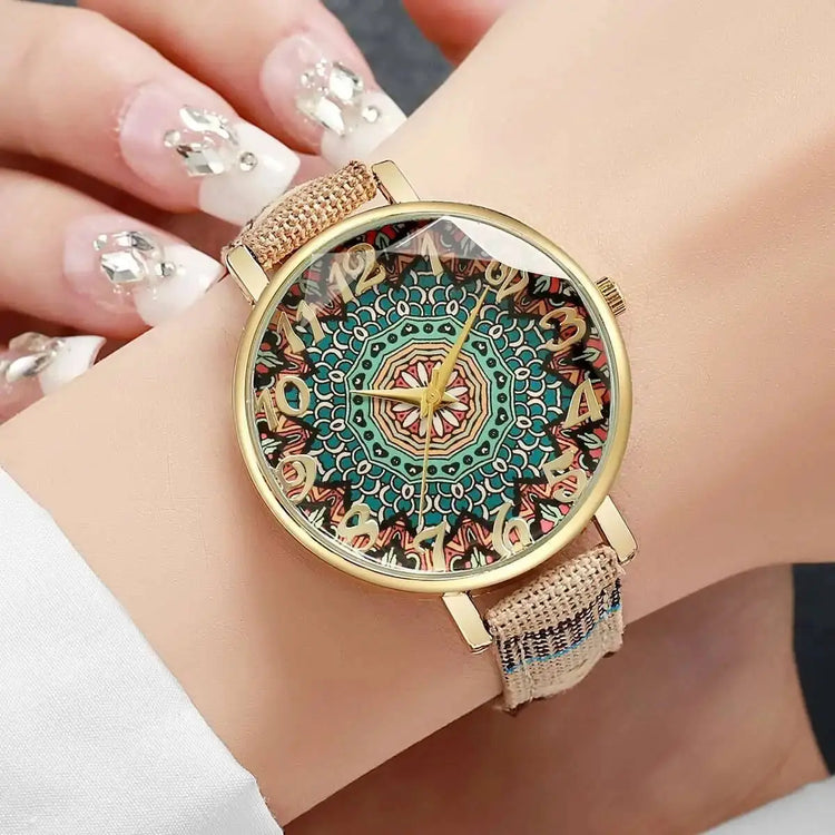 Vintage Flowers Watch Inspirational Watches