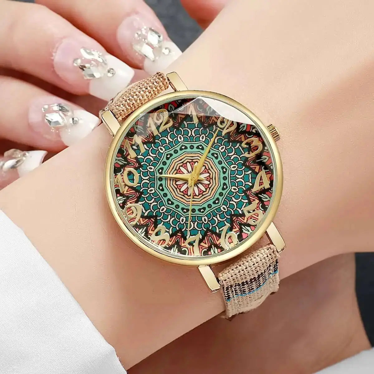 Vintage Flowers Watch Inspirational Watches