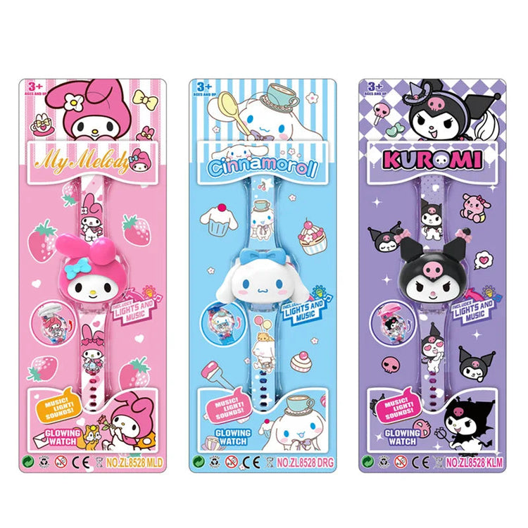 Musical & Luminous Kuromi Kids Watch Inspirational Watches
