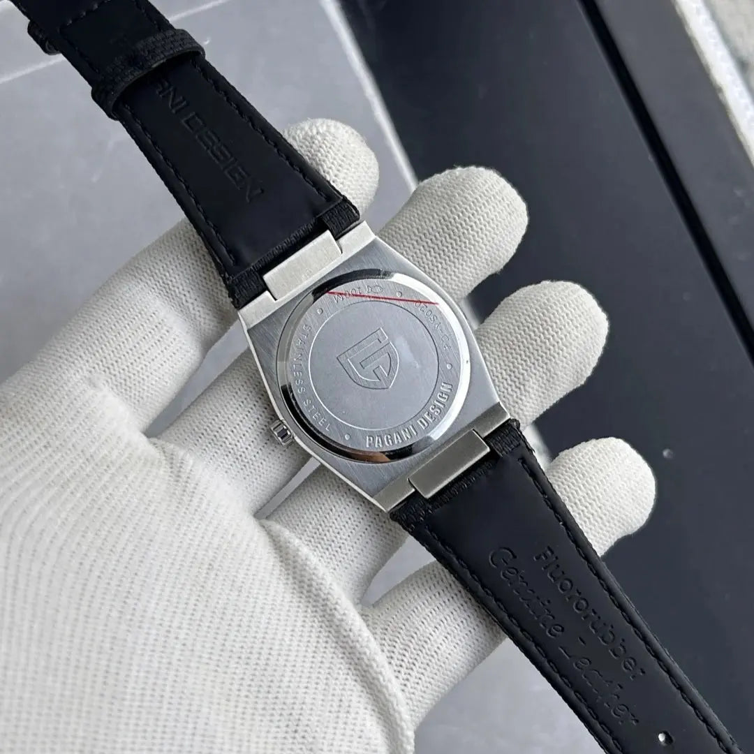 Stainless Steel Rubber Sapphire Crystal Waterproof 100m watch - Inspirational Watches