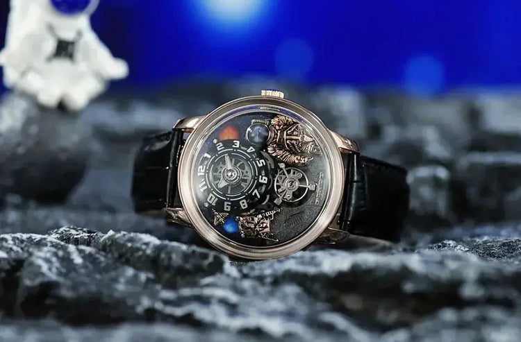 Space Series Unique Design Three-dimensional Dial Mechanical Watch - Inspirational Watches