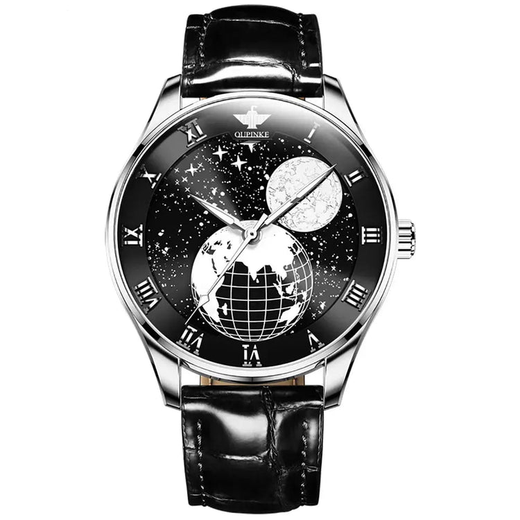 Moon Phase Starry Sky Japan Automatic Mechanical Wristwatch Inspirational Watches
