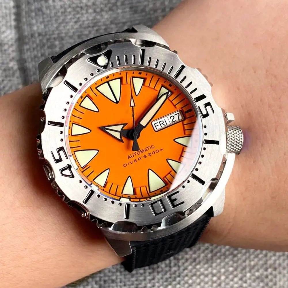 42mm Automatic Watch AR Sapphire Glass - Inspirational Watches