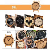 Wooden Men Watches Handmade Inspirational Watches