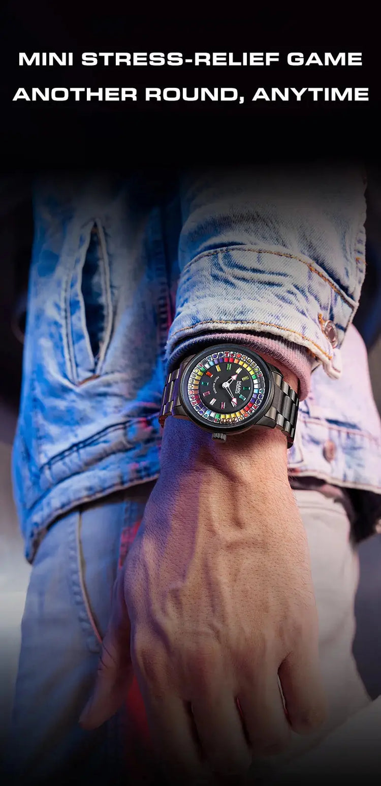 Mark Fairwhale New Quartz Watch For Men Fruit Rotating Dial Wristwatch Luxury Waterproof  Clock Man Fashion Watch 2026 Top Brand Inspirational Watches